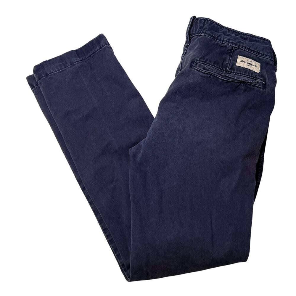 Abercrombie kids Straight Twill Chino Uniform Boys Pants| 16